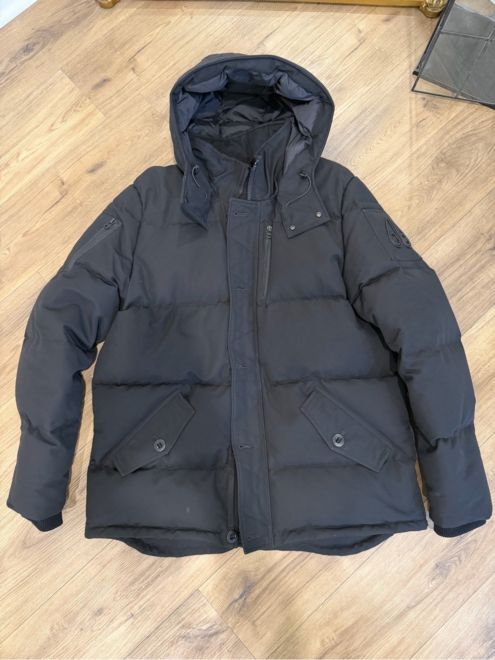 Moose Knuckles 3Q Post Malone Parka Black